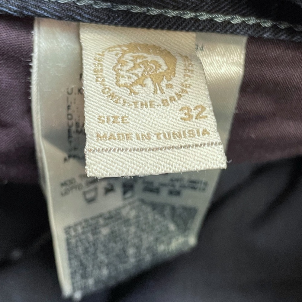 Diesel Thanaz Slim Skinny Blue Jeans 32 x 32 Light 0601K - Picture 13 of 13